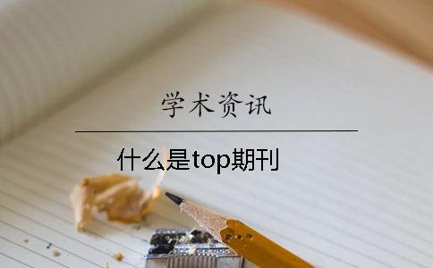 什么是top期刊